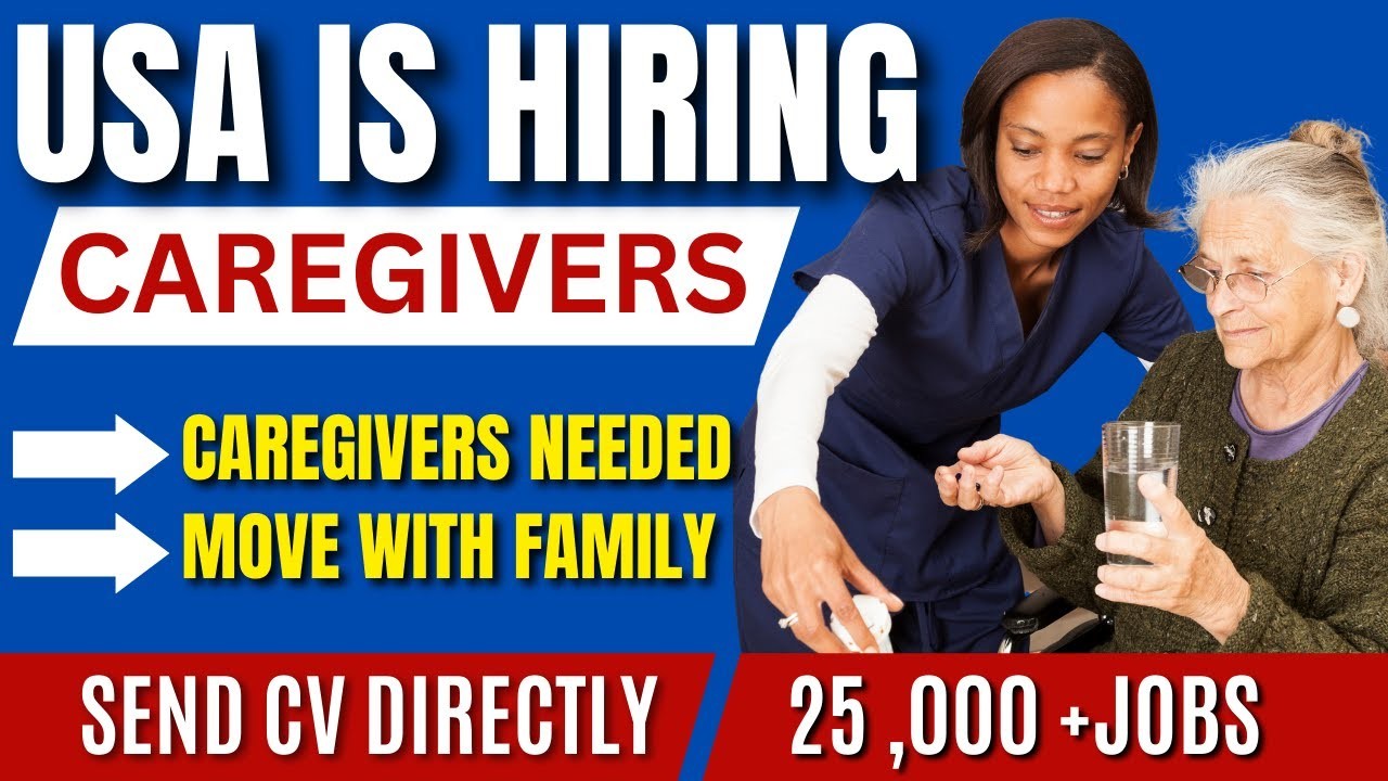 USA Caregiver Jobs With Free Work Visa Sponsorship
